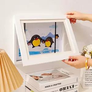 아이그림보관 키핑액자 벽걸이액자 A4 (KYR-WF80F16)