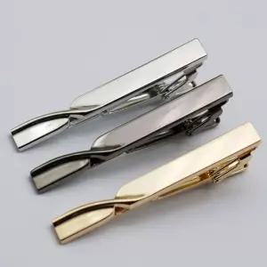 꼬임 패턴 정장 넥타이핀 타이바 고정 3컬러 클립