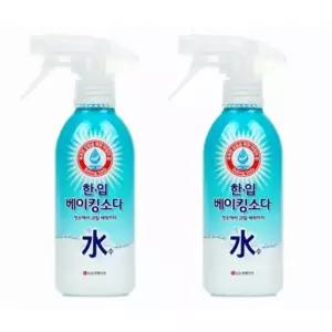 LG생활건강 한입 베이킹소다수 400ml 2개