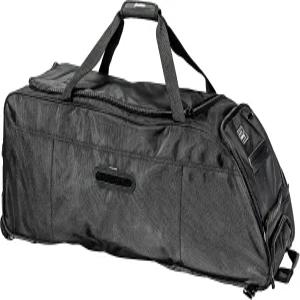 프랭클린 스포츠 트래블러 롤러 - 야구 및 소프트볼 장비 가방 수납공간 검은색 1680D 폴리에스터 방수