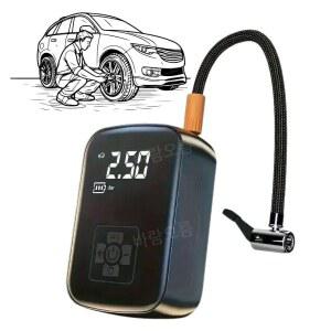 302 충전기 전자식 휴대용 공기압 주입기 팽창기 에어펌프 오토바이 LC 기계