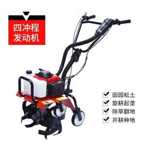 엔진 미니관리기 소형 로타리 도랑 농사용 동력 경운기엔진 밭갈이 1륜 주말농장 구굴기