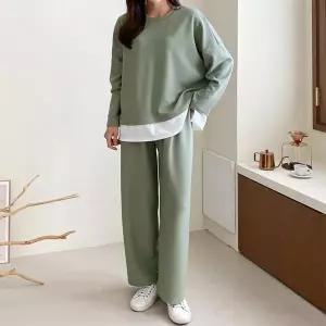 [하프클럽/]빅사이즈 601 입기편한와이드핏세트 DNOV127