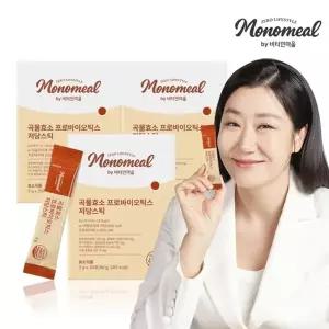 비타민마을 모노밀 곡물효소 프로바이오틱스 저당스틱 30포 x 3박...