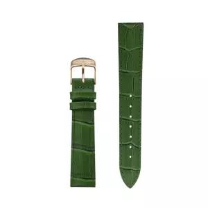 크로마농 CSTA-17OL-R 악어무늬 가죽 밴드 시계줄 스트랩 17mm