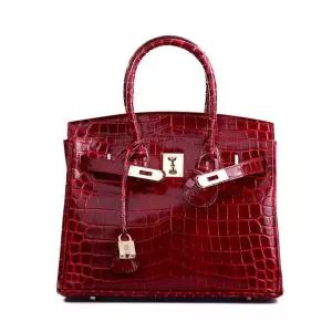 선물 숄더 문양 가방 토트 악어가죽가방 악어백 클러치