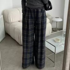 빅사이즈 601 올드머니컬러체크팬츠 DGBX013