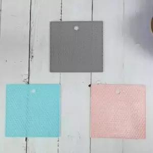 냄비받침 실리콘 사각형 다용도 깔판 주방용품 (WFKIOKQ)