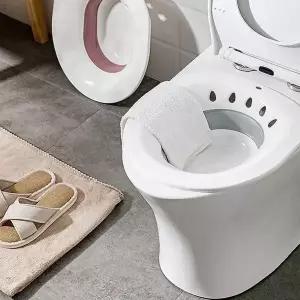 화장실좌욕대야 접이식 화장실 집에서 쉬운배수 온욕좌욕기 간편한 (WFKJIJJ)