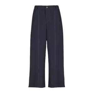 [롯데백화점]크로커다일레이디 스티치배색 뒤허리밴딩 와이드팬츠 CLEFPT102