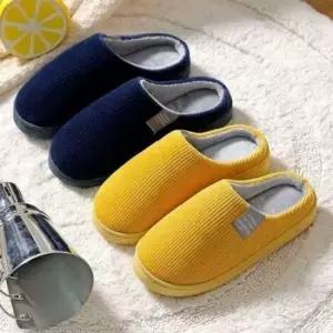 인기상품 코듀로이 홈슬리퍼 거실회 홈슈즈 커플용 컴포트실내용 안전설계 [WFLKN04_260118]