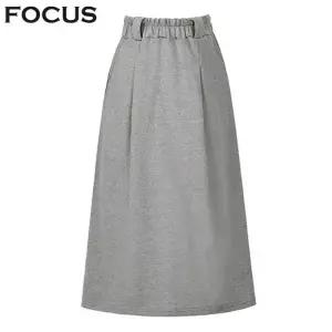 [포커스] 핀턱 쭈리 밴딩 트레이닝 스커트_VF6S1SK8060