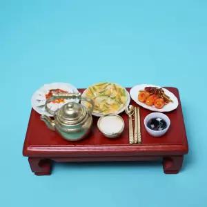 납골당꾸미기 막걸리 부추전 두부김치 미니어처 추모관 봉안당 제사상 납골당미니어쳐 장수