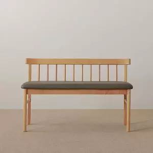 에비뉴 원목 식탁 벤치 2인