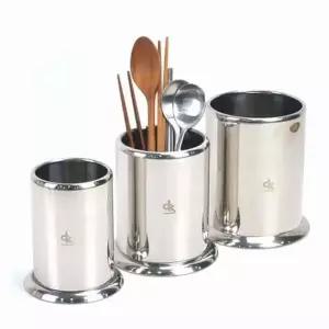 설거지수저통 975CIC45 물빠짐수저통 스테인레스 조리도구통 중형