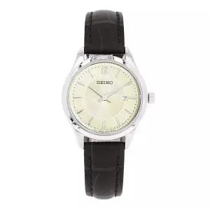 [세이코알바]세이코 SUR427P1 클래식 아날로그 여성 가죽시계