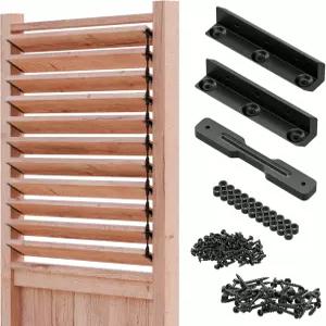 산킨스 데크 선블라인드 시스템 윈도우 루버 키트 퍼골라 브래킷 블라인드 및 셔터용 헤비 듀티 셔터