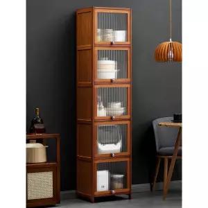 틈새 수납장 원목 주방 그릇장 거실 아파트 슬림 틈새장