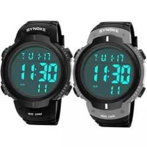 손목시계 큰화면 부모님 어르신 군인 LED 디지털 전자 시계