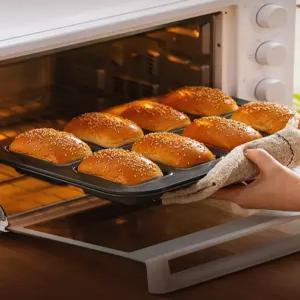 치아바타틀 베이킹몰드 바게트 핫도그 홈베이킹 빵 트레이
