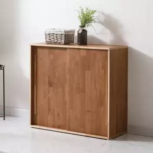 하이우드 메이즈 고무나무 800 슬라이딩수납장