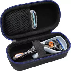 GUBEE 질레트 퓨전5 프로글라이드 남성용 면도기 여행용 하드 수납 케이스 백