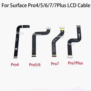 오리지널 마이크로소프트 서피스 프로4 프로5 프로6 프로7 프로7 플러스 1796 1866 1960 LCD 케이블 메인보드와 스크린을 연결하는 케이블