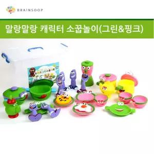 3살유아 소근육운동 말랑이 캐릭터 소꿉놀이 역할놀이 사회성개발 모방놀이