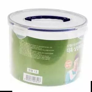 원형 쿨맥시2 밀폐용기 3L 반찬 보관용기 김치 찬합 밀폐용기 정리용기 통 플라스틱 냉장고