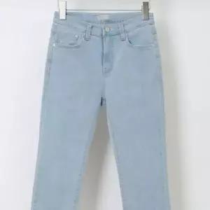 305P355S 빅사이즈 밑컷팅 일자 의류 스판 데님 WD44D0C