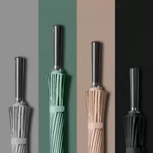 튼튼한 여름 장우산 24K 대형우산 고급 신형 태풍 방풍-WFINPTX