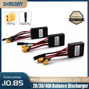 20A30A40A 전기 자전거 배터리 연결 20-72V 어댑터 방전 변환기 전기 자전거 모듈 균형 방전 충전기 포함