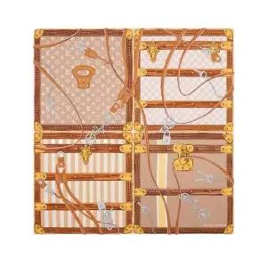 [LOUIS VUITTON]루이비통 스트랩 앤드 트렁크 스퀘어 90 스카프 머플러 M97959