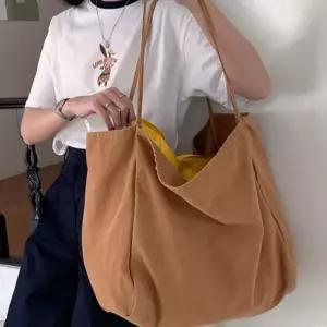 천가방 에코백 여대생 데일리 코디 큰가방쇼퍼백 큰백 쇼퍼백큰가방 숄더가방