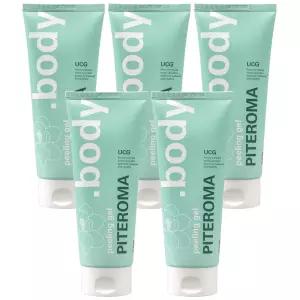 피테로마 바디 필링젤 몸 각질제거 때필링 인그로운헤어 스크럽 무향 200ml 5개