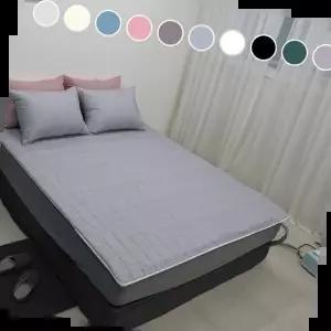 누빔침대커버 국내생산 온수 전기 누빔 매트리스 침대커버 모음전