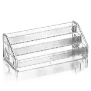 아크릴 진열대 덕질존 정리대 화장품 정리함 계단식 굿즈