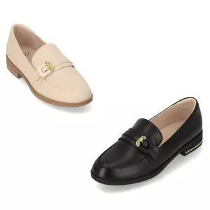 엘칸토 마쯔 여성 미니버클 캐주얼 로퍼 2.5cm LCWC02M613