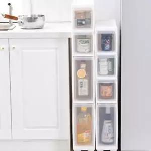주방 틈새 수납 선반 틈새선반 주방틈새수납장 서랍장