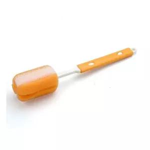 락앤락 젖병 물병 에톰 세척솔 오렌지 깊이 길이 조절 브러쉬