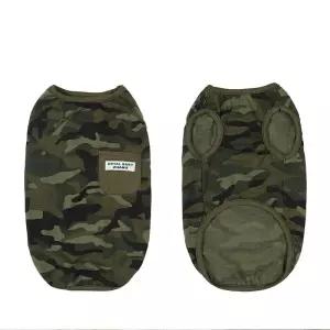 강아지 군복 전술조끼 대형견 밀리터리 외출복 의상