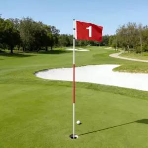 골프 홀컵 깃발 깃대 야외골프장 훈련용품 골프연습 휴대용