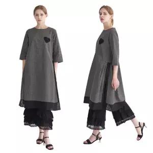 [할리마리]옆트임레이어드원피스