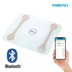 핌핀3026 블루투스 체지방 체중계 최대180kg 디지털계 가정용계 몸무게측정 관리 측정기 스마트폰연결