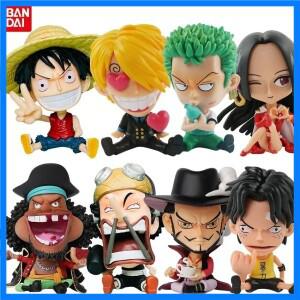 애니메이션 원피스 피규어 17가지 스타일 조로 루피 상디 에이스 로빈 나미 프랭크 우솝 브룩 쵸퍼 PVC 장