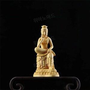 반가사유상 미니 생각 부처상 인테리어 불상 염화 미니어처 소불 합장 미륵 불교상