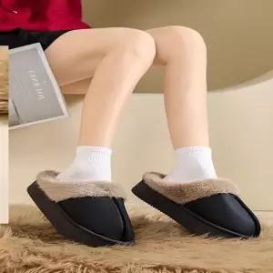 [라일리] Rly 퍼안감 여성 포근한 겨울 방한 실내화 거실화 슬