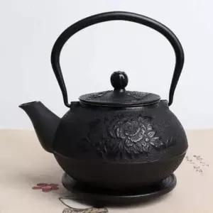 [무료배송] 목단 무쇠주전자 탕관 다관 1200ml