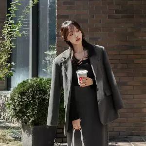 [하프클럽/이블렛 by 제이스타일]이블렛 디벤느 헤링본 누빔 싱글자켓 제이스타일