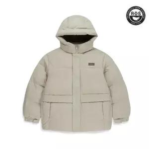 [셀러허브]내셔널지오그래픽 키즈 K254UDW930 키즈 카이만 숏 덕 다운 점퍼 CREAM (S45618143)